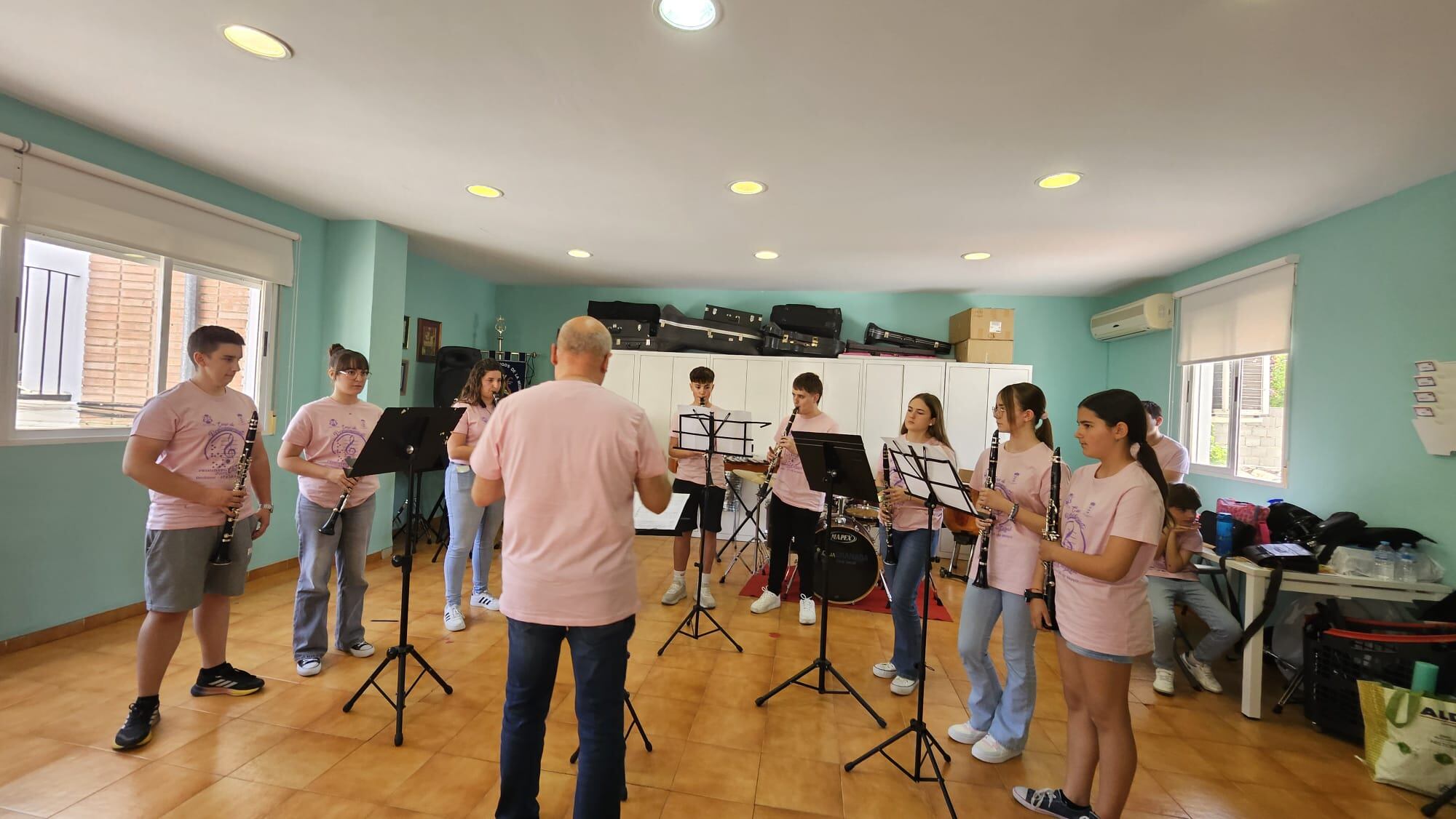 Audición de la clase de clarinete