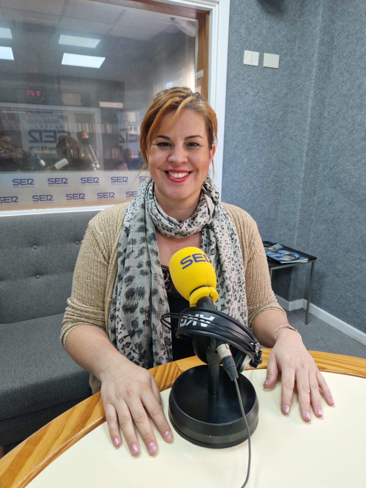 Caely Guillén en SER Lanzarote.