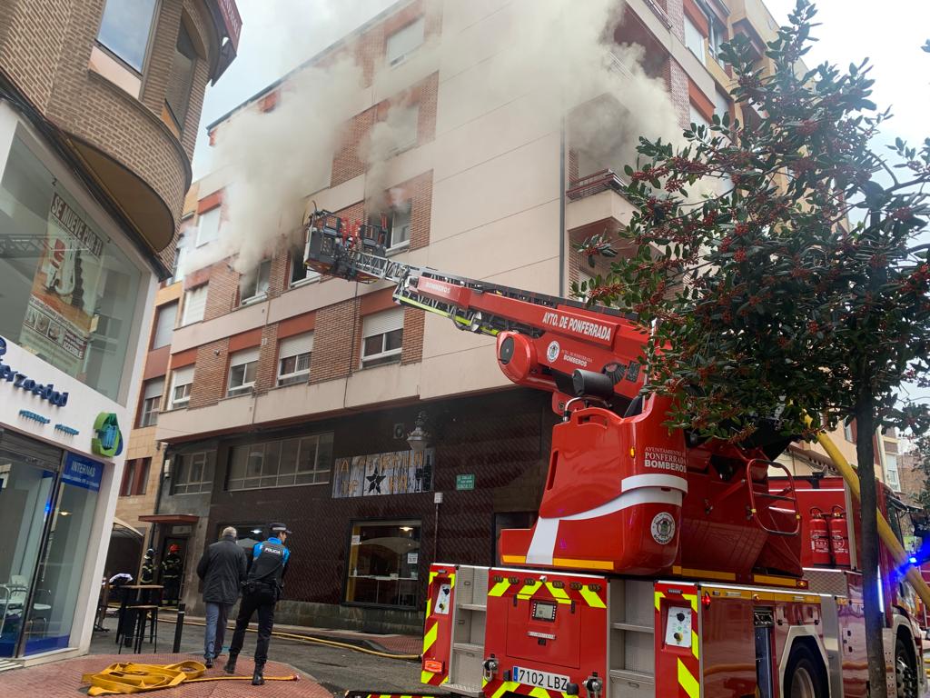 Imagen del incendio