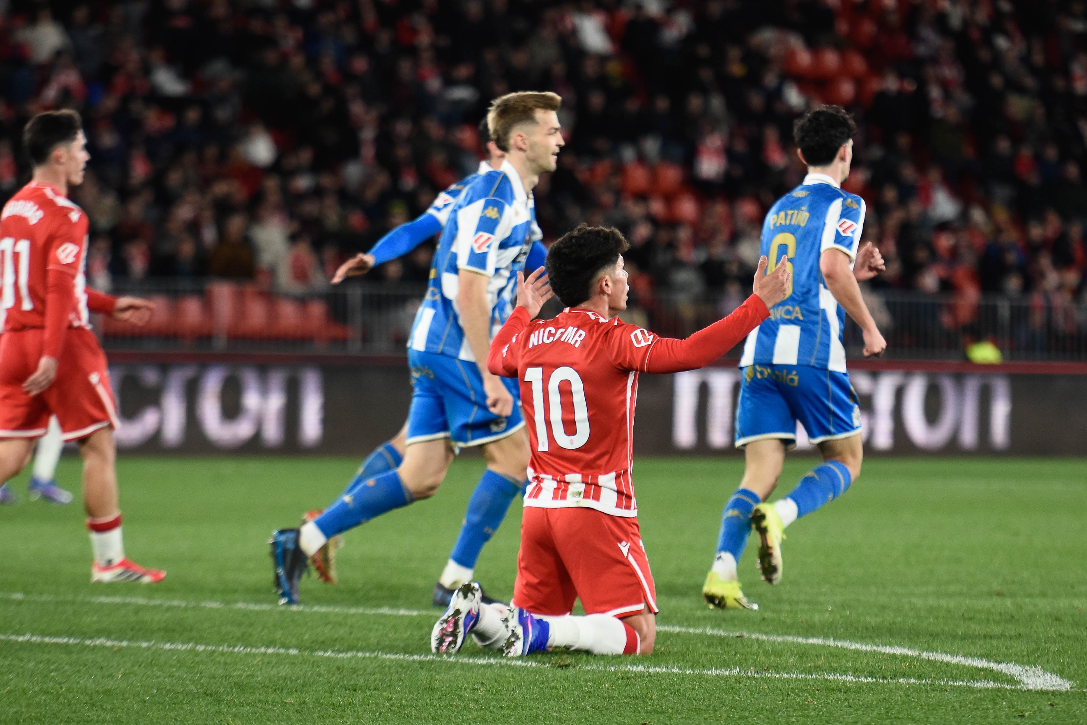 Nico Melamed no está aún al cien por cien.