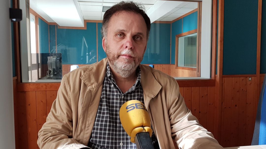 Antonio Lucio durante la entrevista en la Ventana de Cantabria 