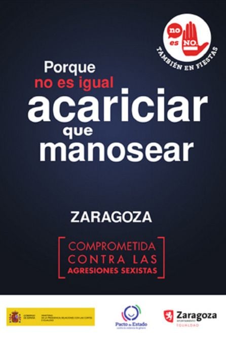 El cartel que ha generado la polémica de la campaña No es No