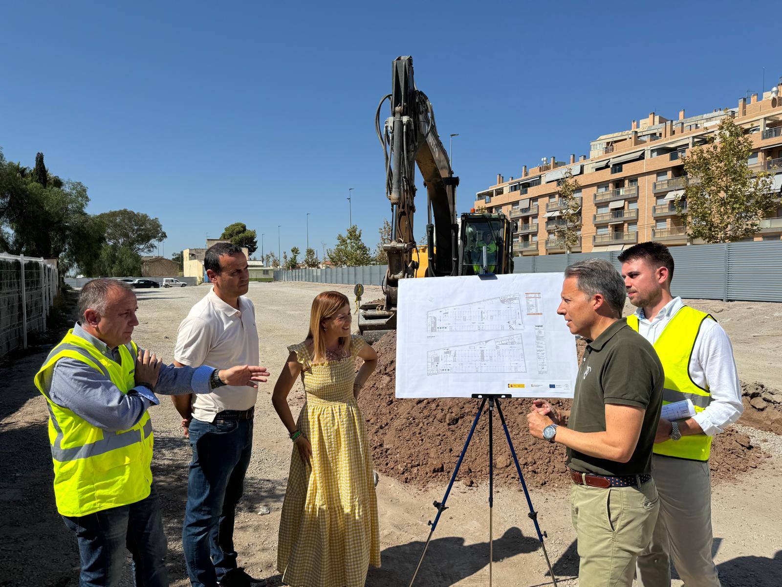 Presentación del proyecto del parking subterráneo en Lorca