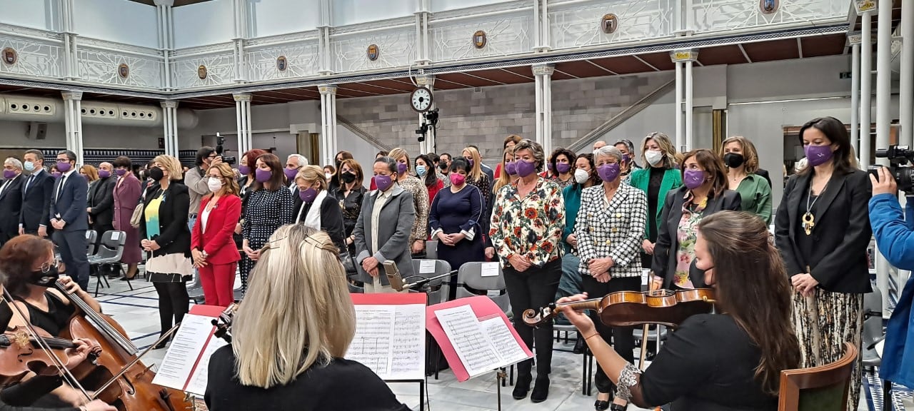 Acto de homenaje a las 32 mujeres que han sido alcaldesas de la democracia en la Región