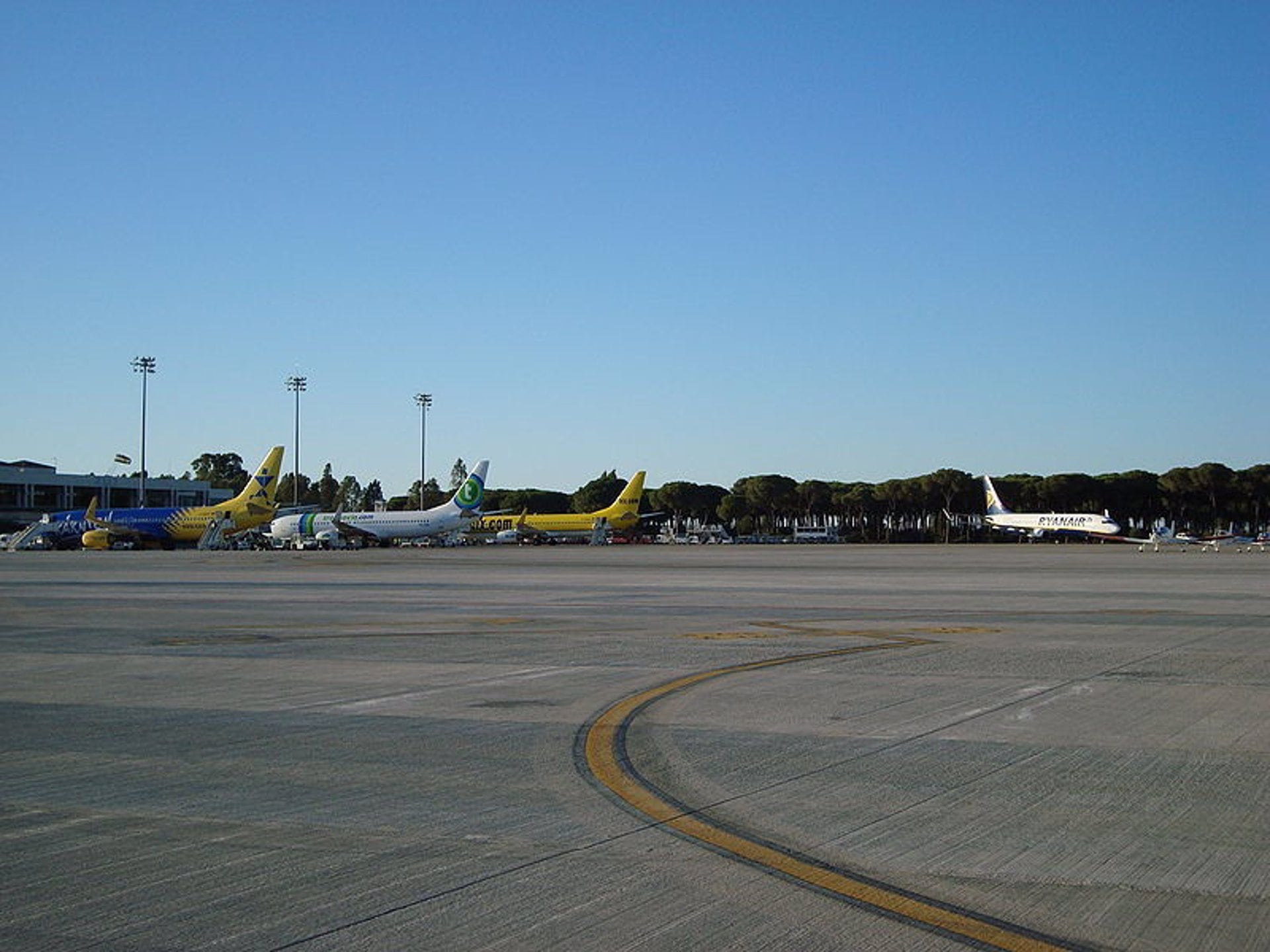 Pista del aeropuerto de Jerez