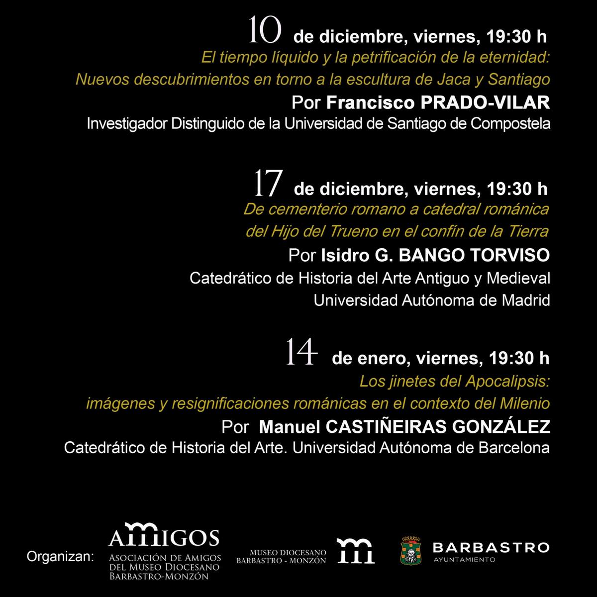 Nuevos enfoques en el XI Ciclo de Arte Románico en el Museo Diocesano Barbastro-Monzón