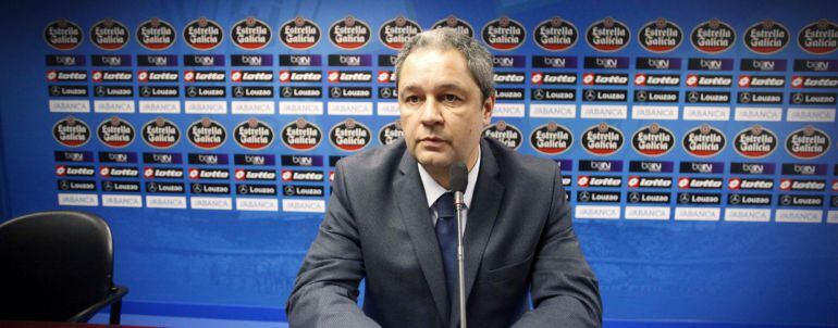 Tino Fernández, presidente del Deportivo