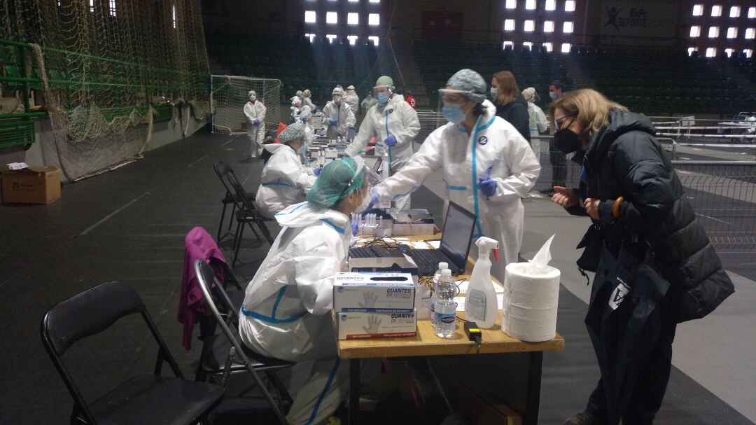 Cribado Pabellón Pedro Delgado