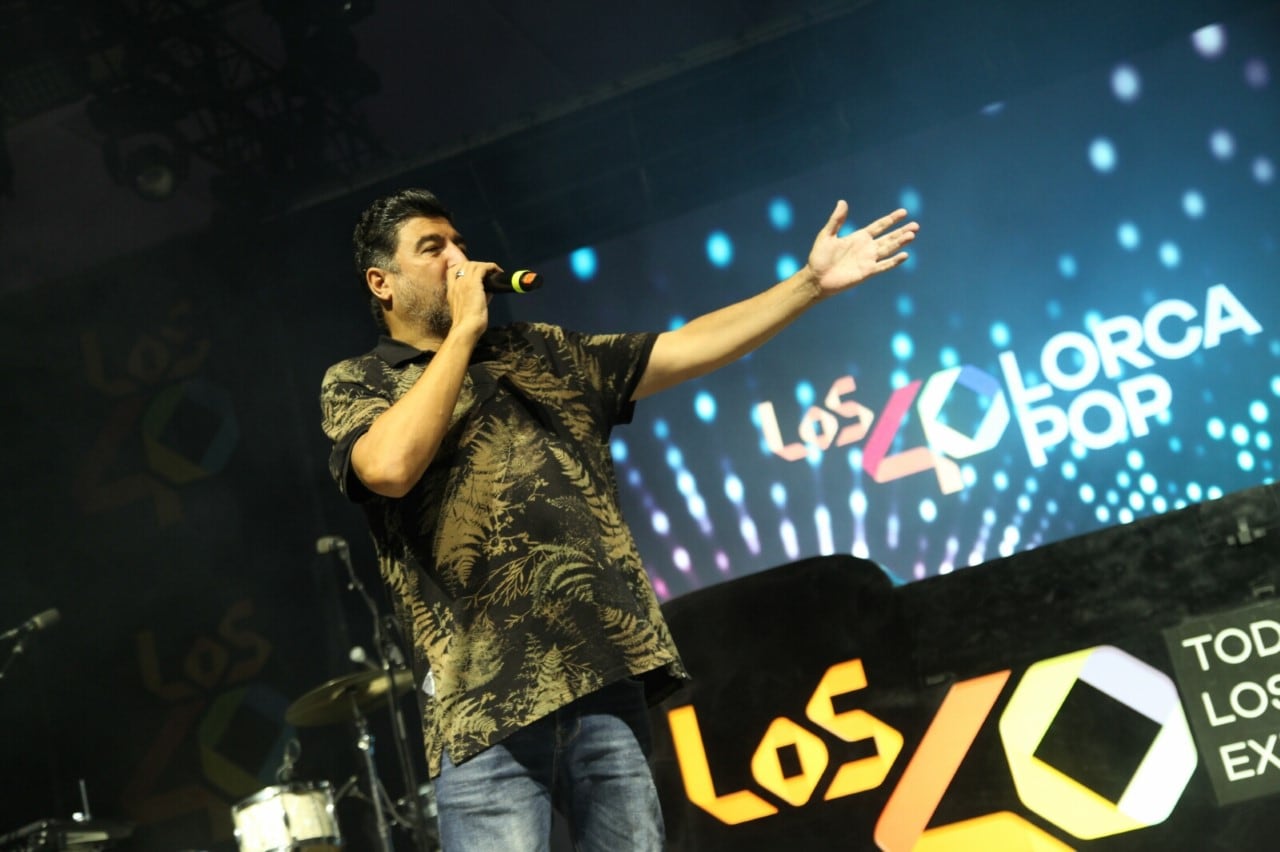 Tony Aguilar en LOS40 Lorca Pop(Foto de archivo)