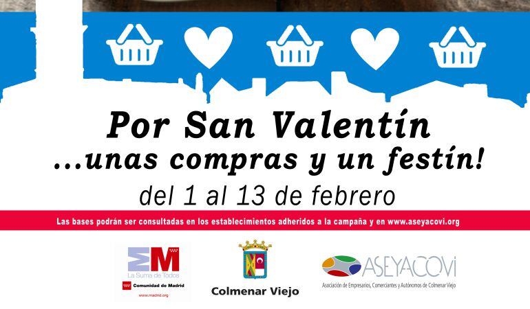 Colmenar sortea cenas por San Valentín