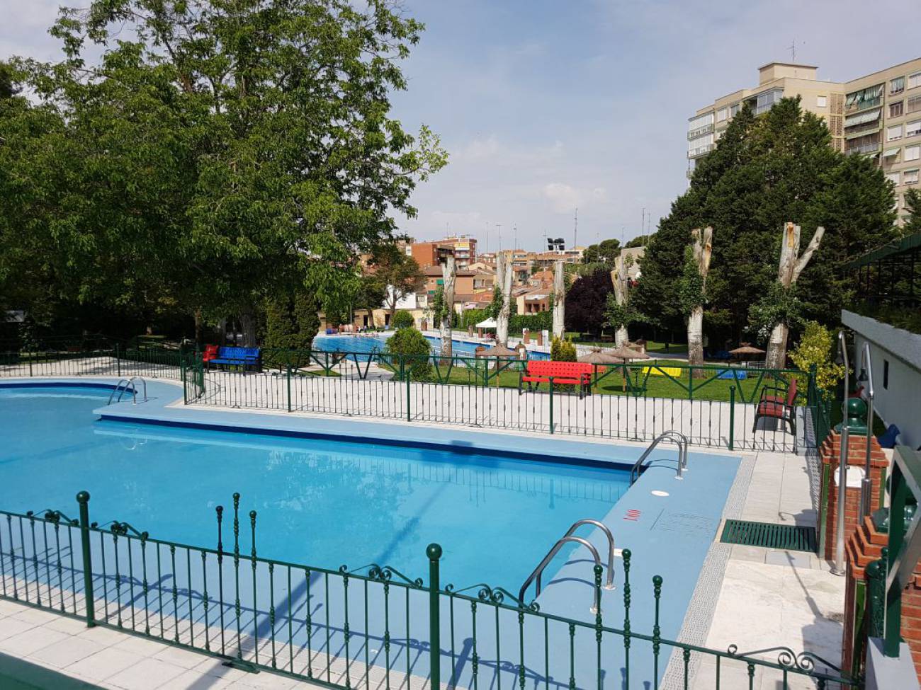 Piscina municipal de San Roque en Guadalajara