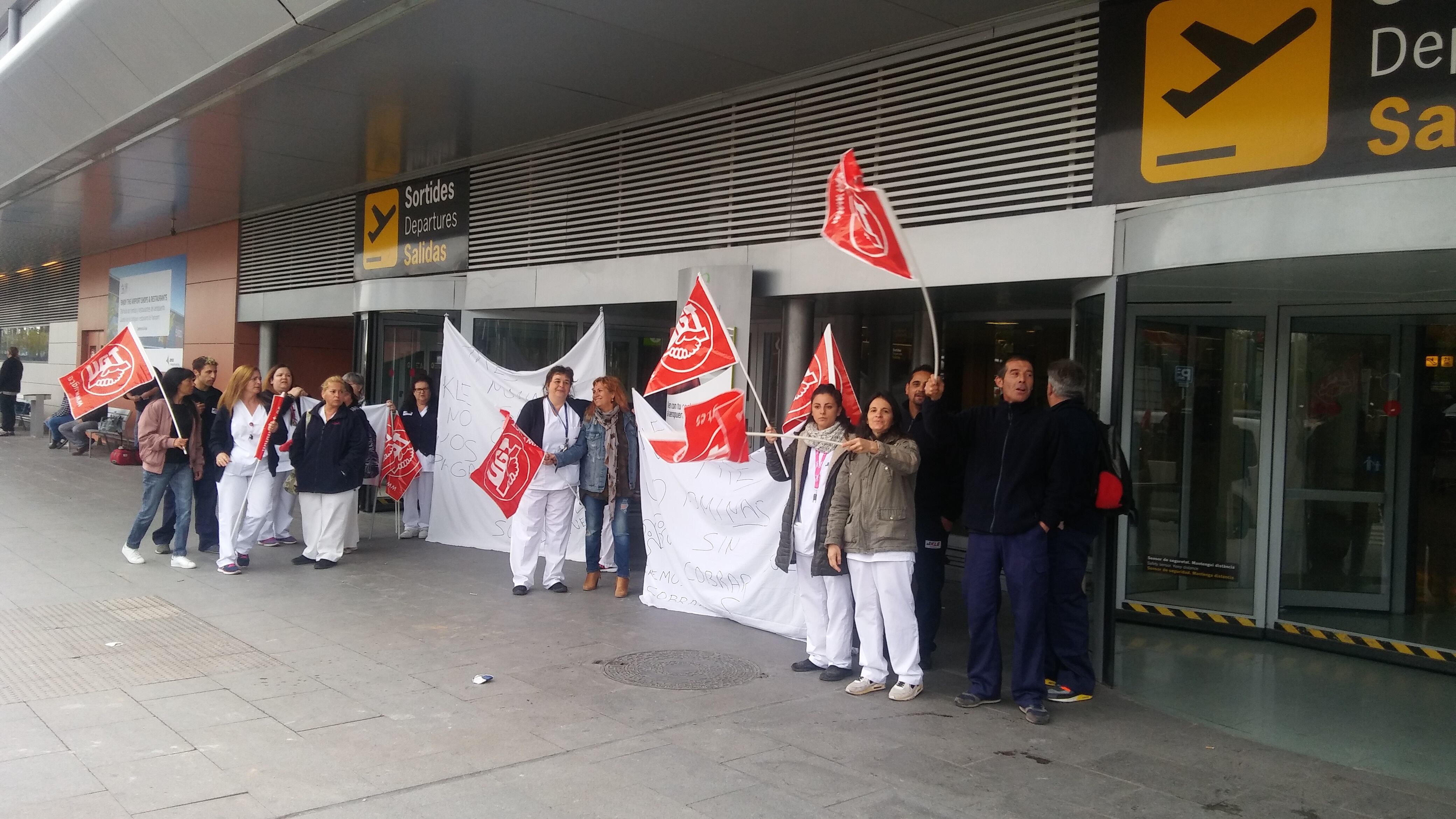 Imagen de archivo de una movilización en la terminal