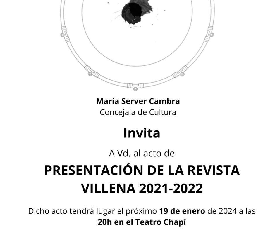 Invitación para el acto