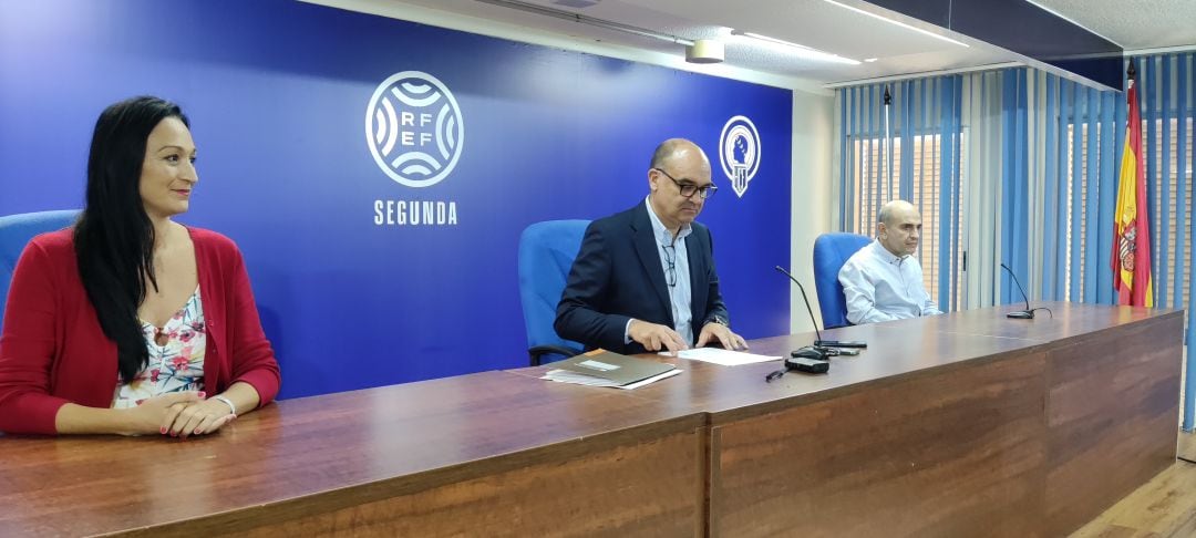 Violeta Trives, Manuel Palomar y Luis Hernández