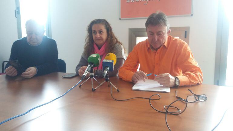 Copte en la rueda de prensa celebrada este viernes