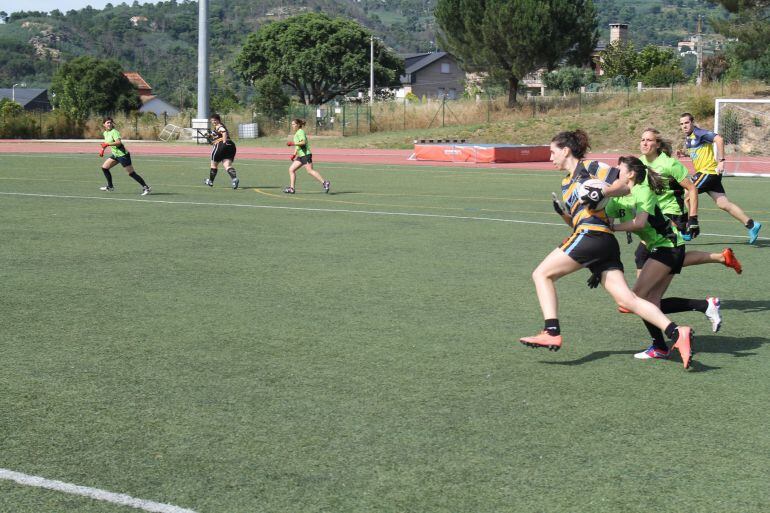 Encontro de Fútbol Gaélico, equipo do Auriense, no Torneo Festas de Ourense