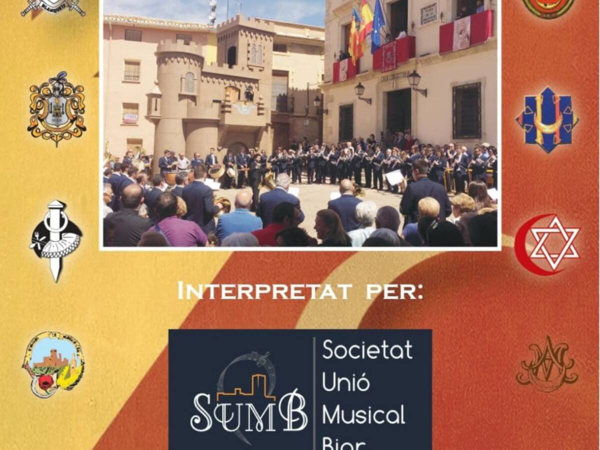 La Unió Musical de Biar ofrecerá el concierto BIAR, FESTA INTERIOR