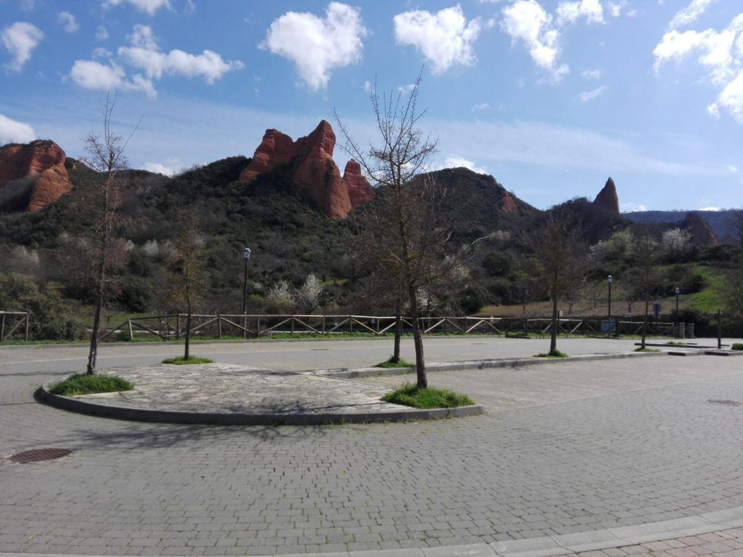 Aparcamiento de Las Médulas