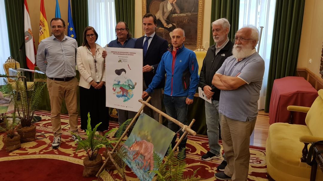 Presentación de las Jornadas de Divulgación y Defensa de la Naturaleza en Asturias. 