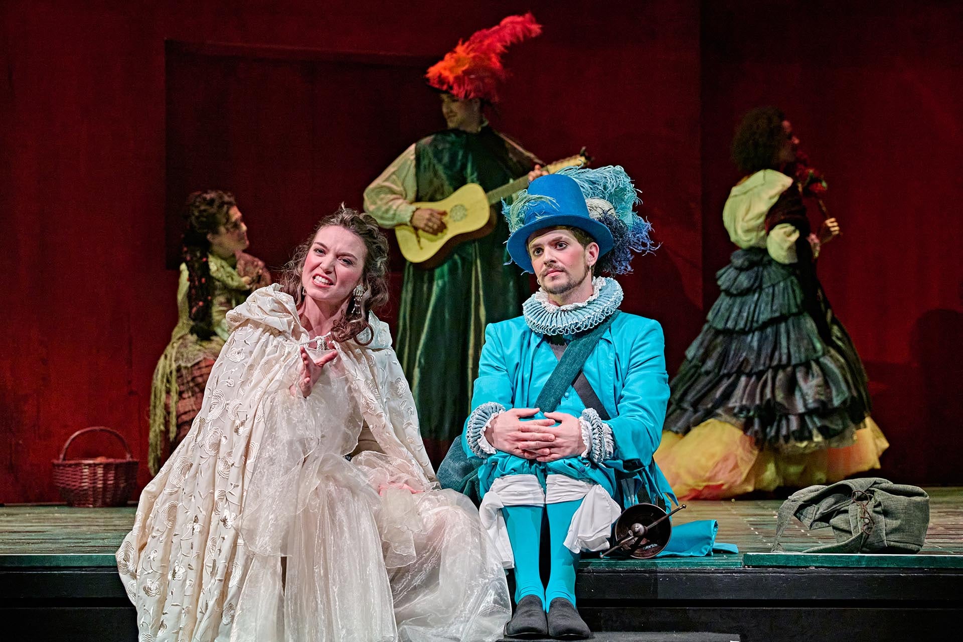 Escena de "Don Gil de las Calzas Verdes"