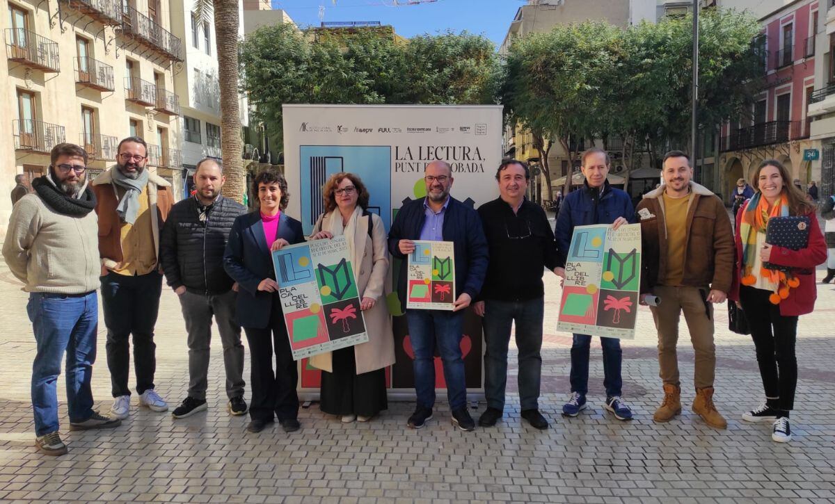 Presentación programa Plaça del Llibre, Elche