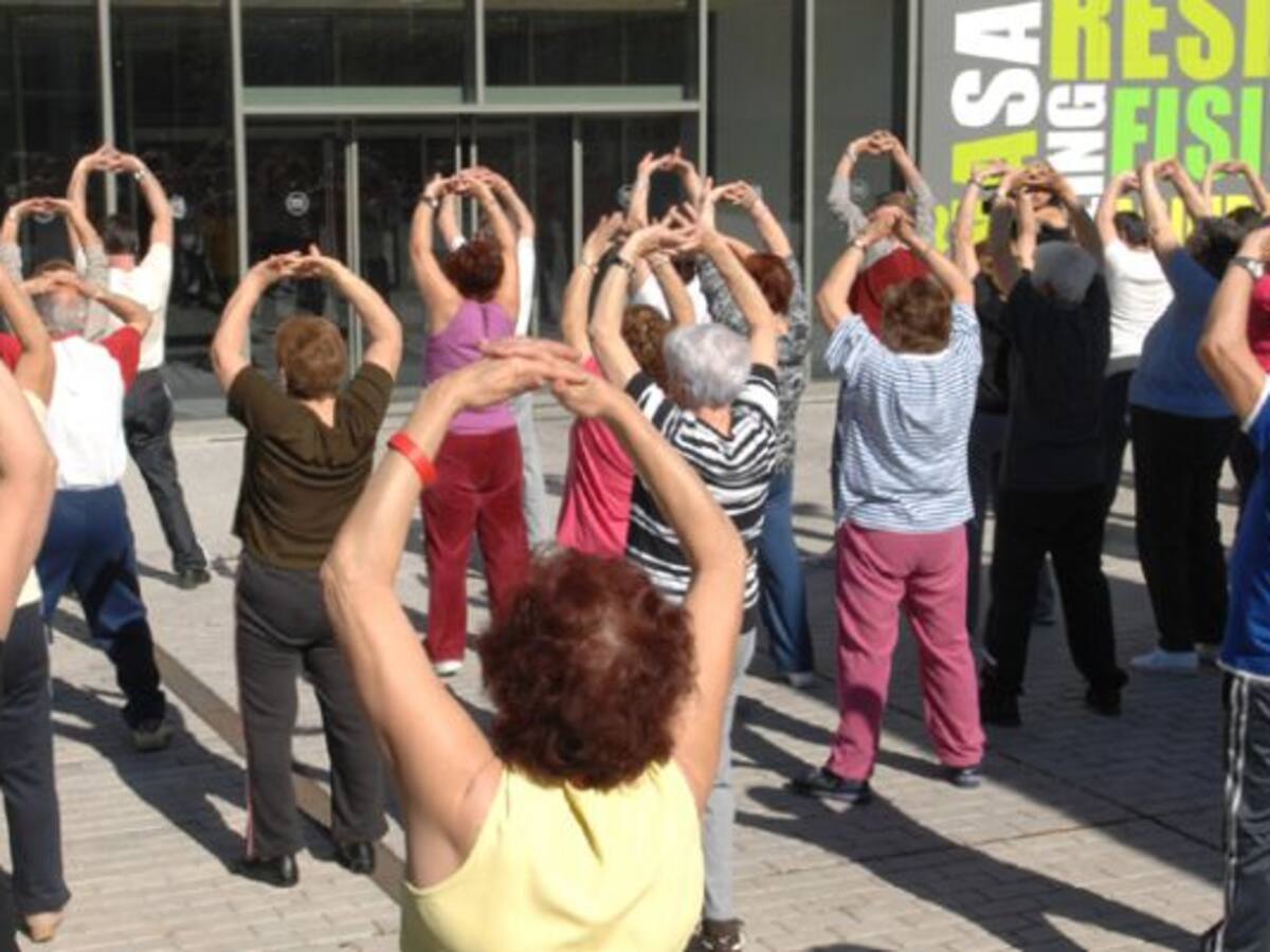 Los mayores también disfrutan del verano