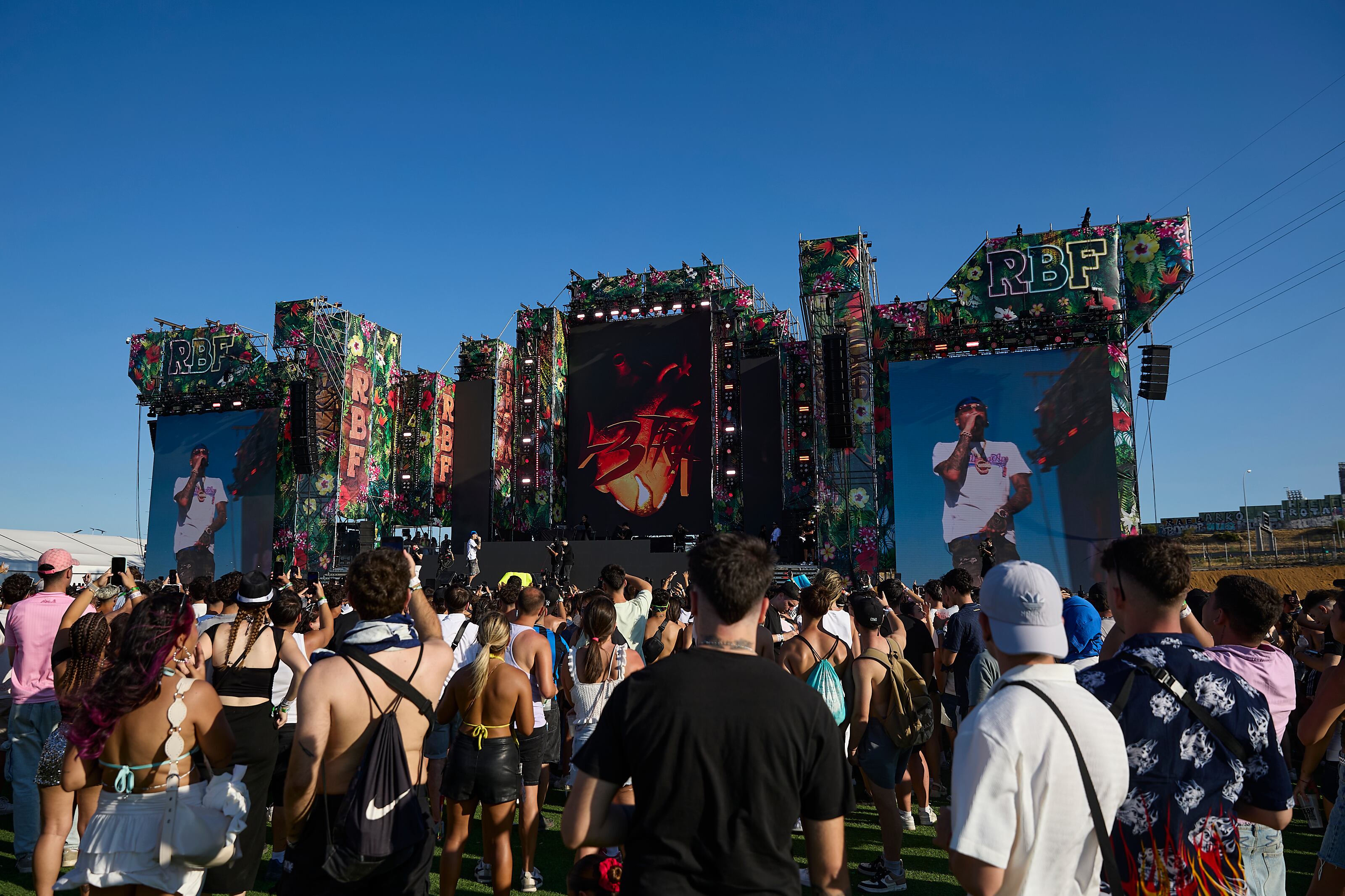 Uno de los conciertos del Reggaeton Beach Festival, celebrado este fin de semana en el Iberdrola Music