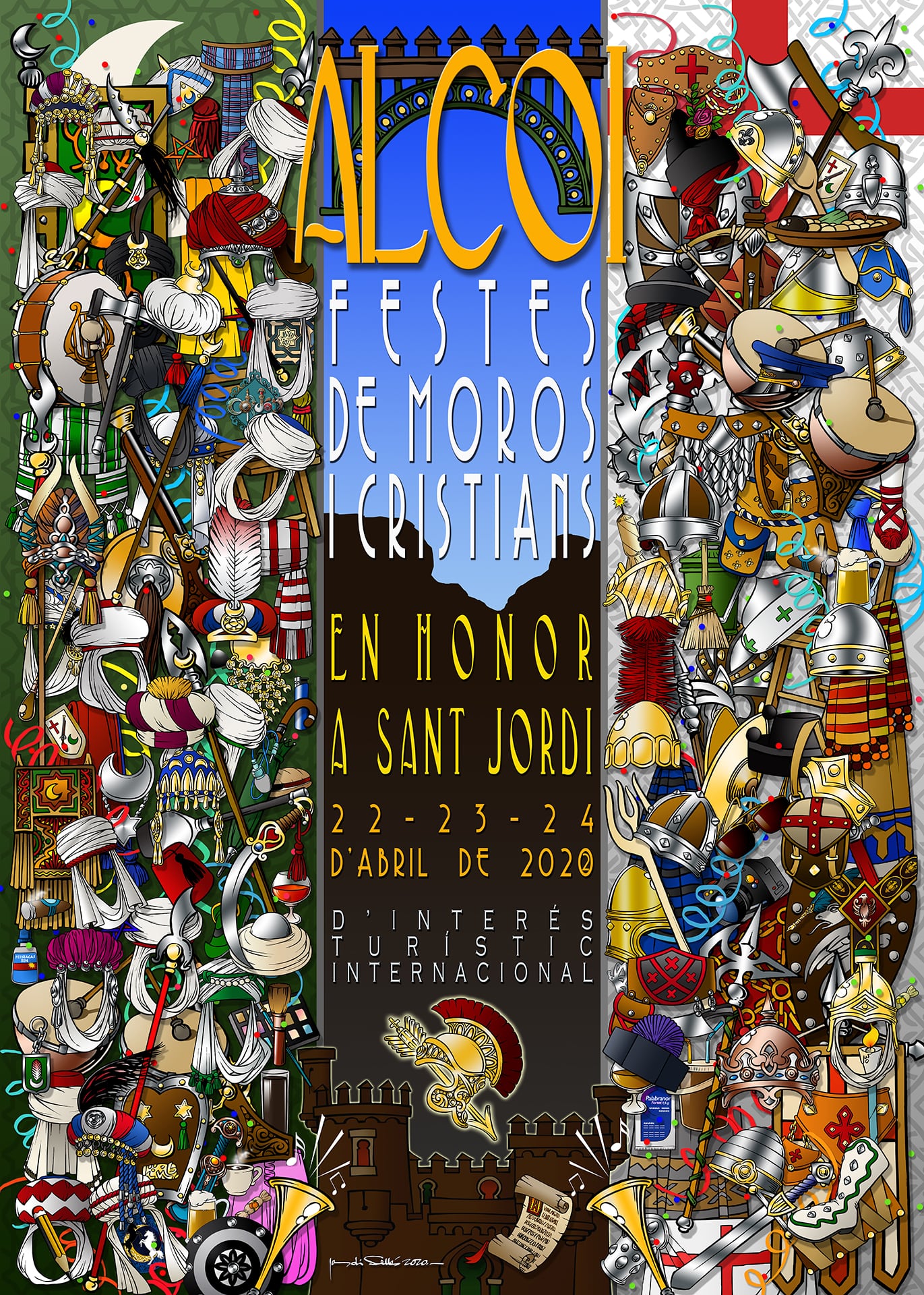 Cartel de Fiestas de Jordi Sellés