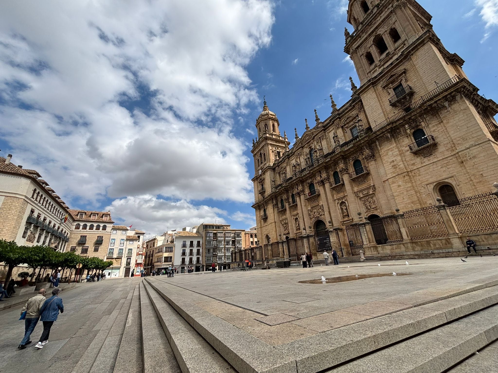 Plaza de Santa María de Jaén.