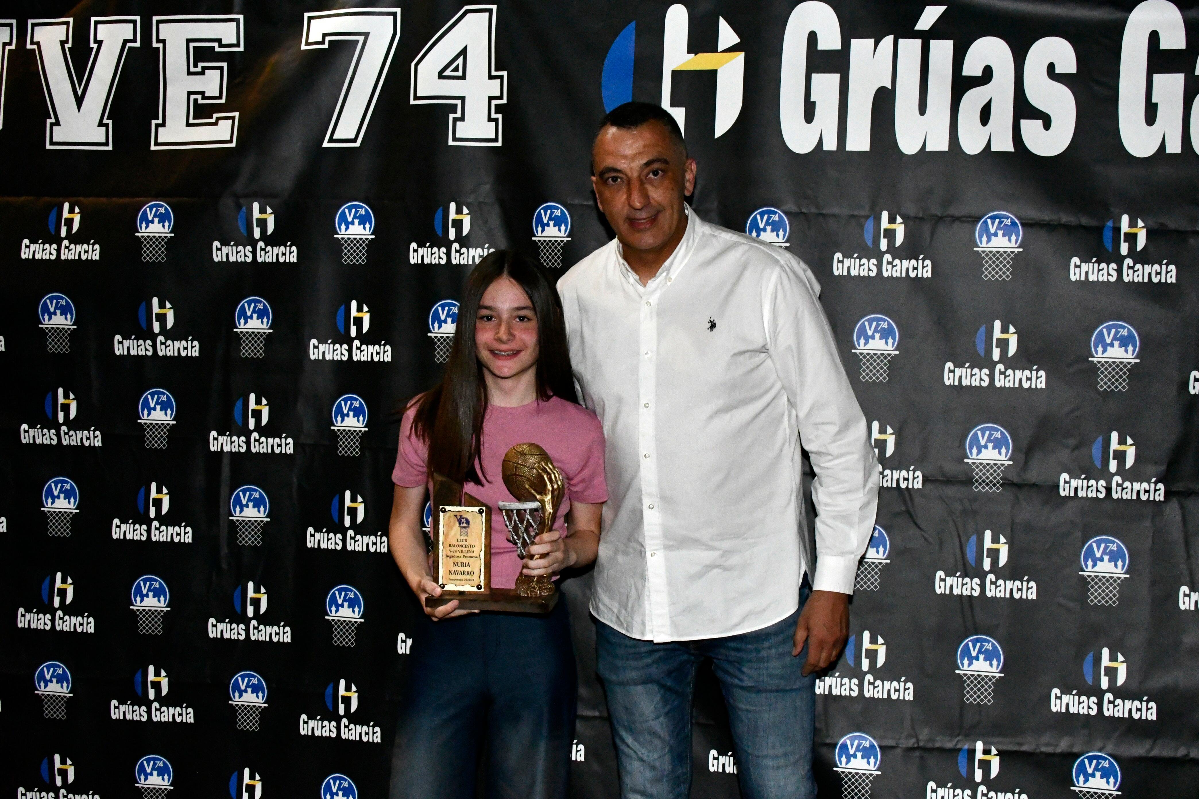 Vilches con Nuria Navarro