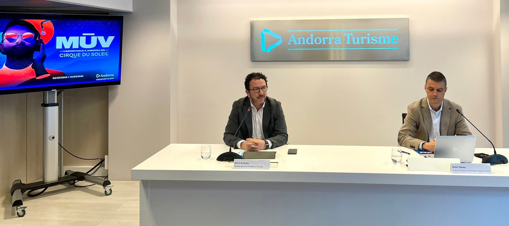 Del 2 al 31 de juliol el Cirque torna a Andorra amb MŪV, un nou espectacle únic inspirat en els majors èxits de la música dels darrers anys.