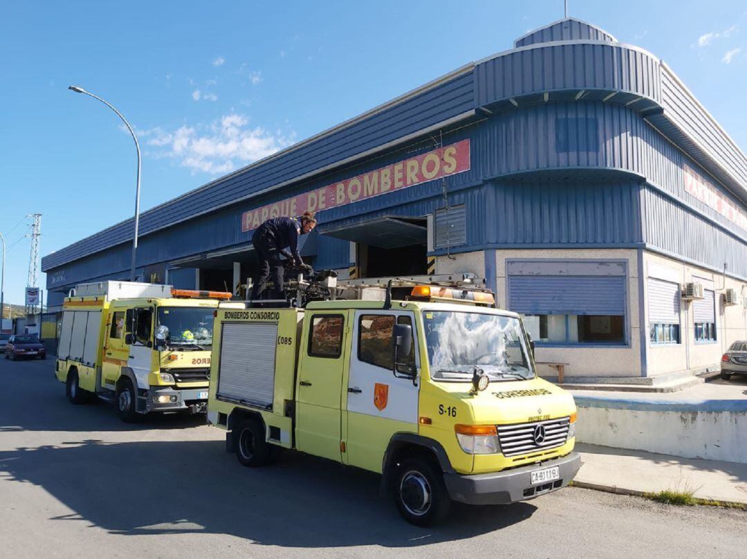 Parque de Bomberos en La Línea.