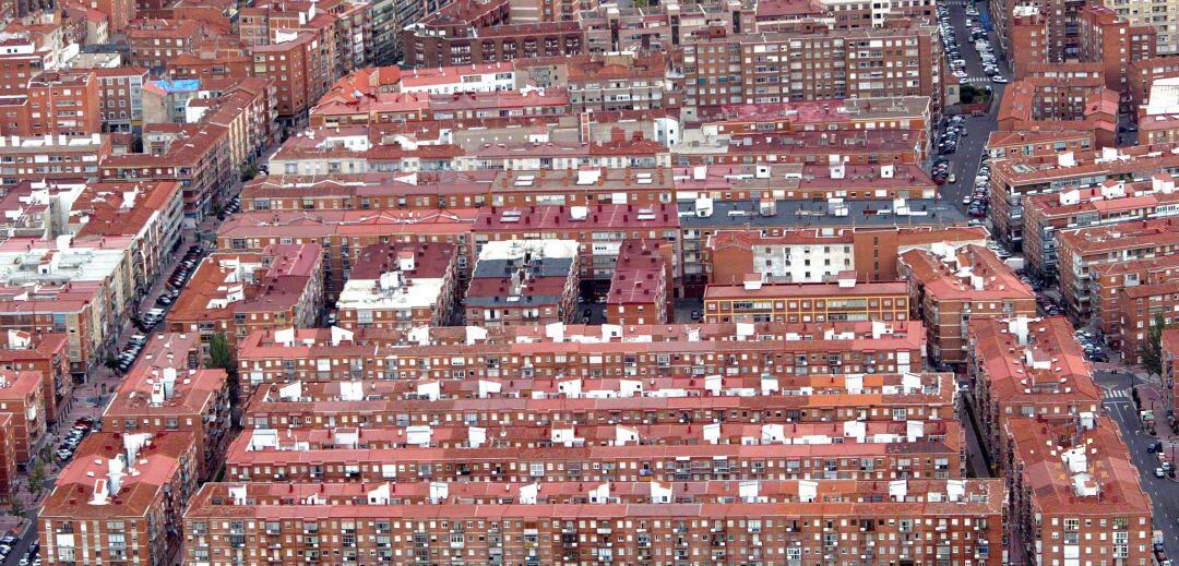 Vista aérea del barrio de La Rondilla 