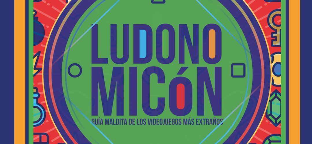 Portada de Ludonomicón, la biblia de los juegos bizarros