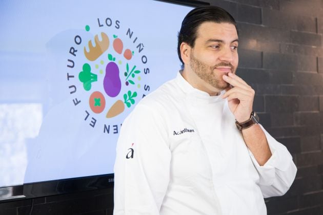 Xanty Elías, chef de Acánthum.