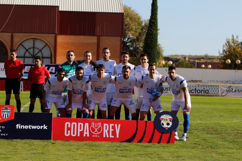 Alineación del CD Arnedo frente al Atlético Baleares