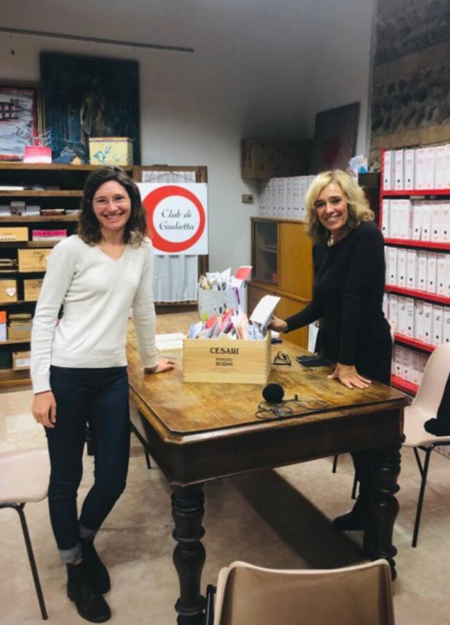 Giovanna Tamassia y Lara Verardo, 'secretarias del amor' del Club de Julieta en Verona