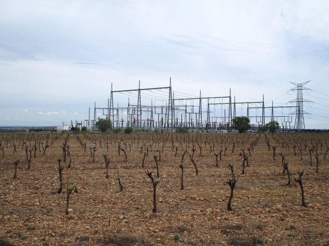 Subestación Valdecarretas de Red Eléctrica Española