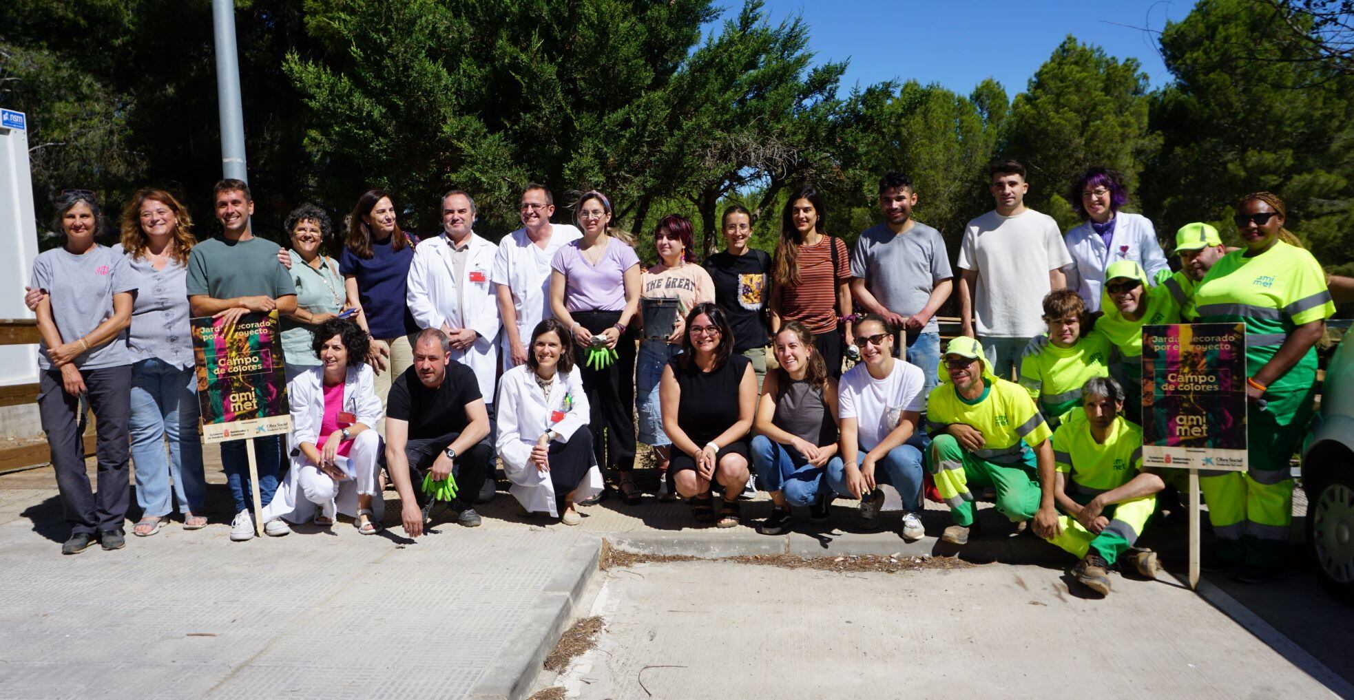 Presentación del convenio entre el Área de Salud de Tudela y AMIMET