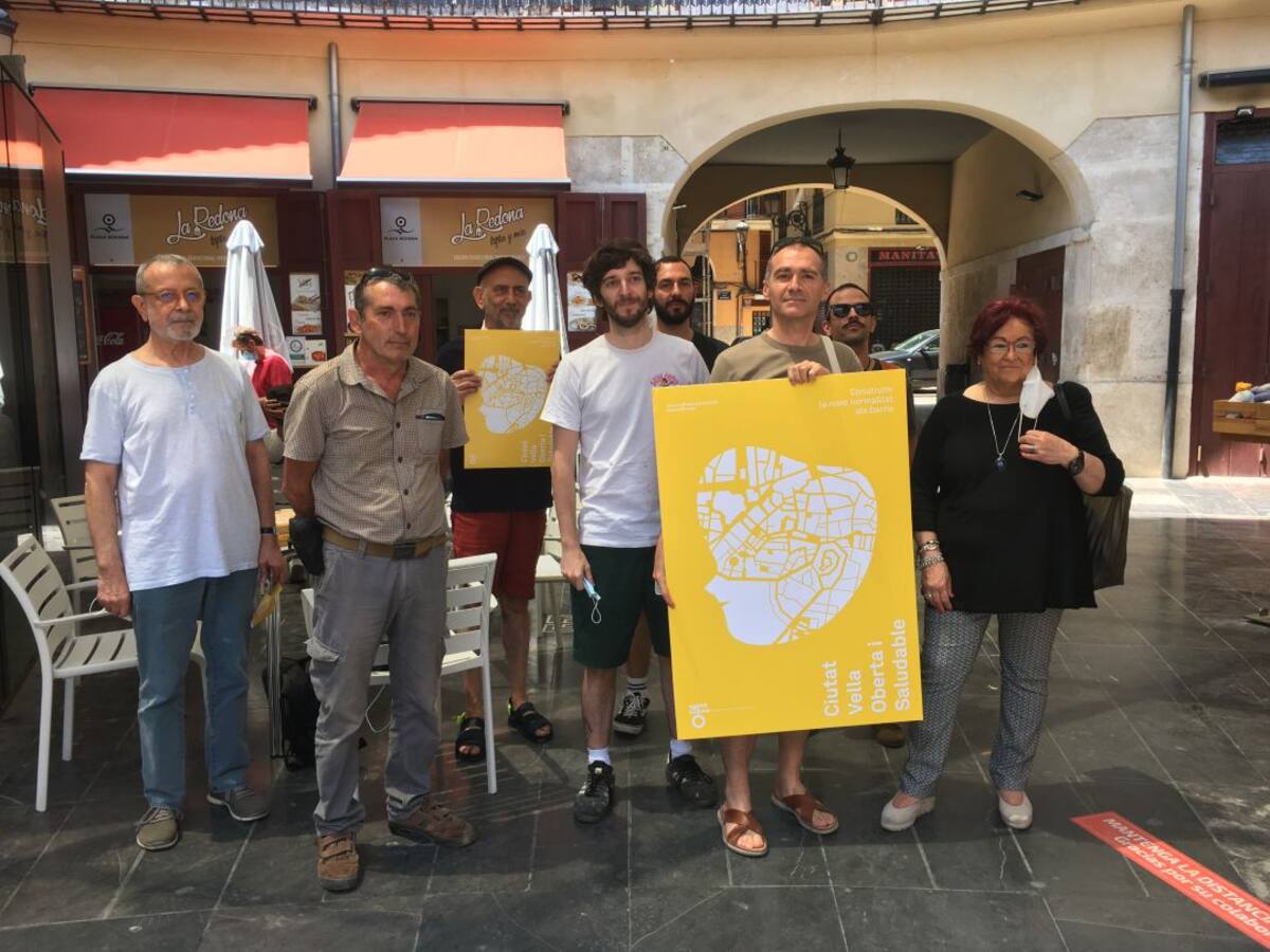 Amics del Carme presentan Ciutat Vella oberta y saludable