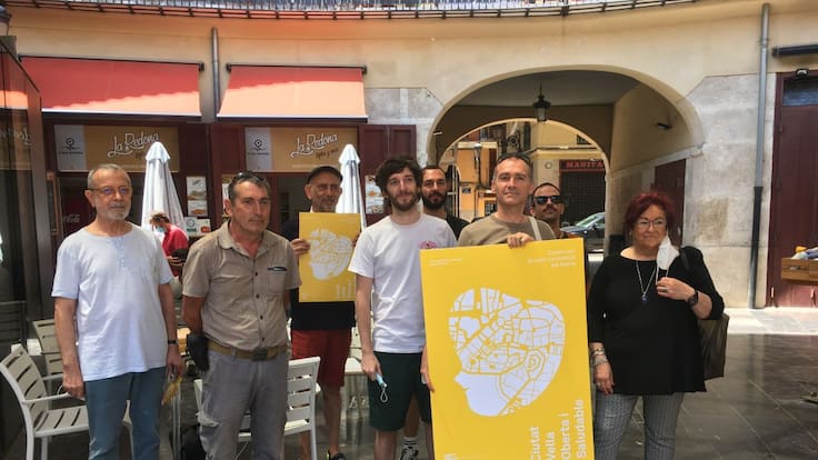 Amics del Carme presentan Ciutat Vella oberta y saludable