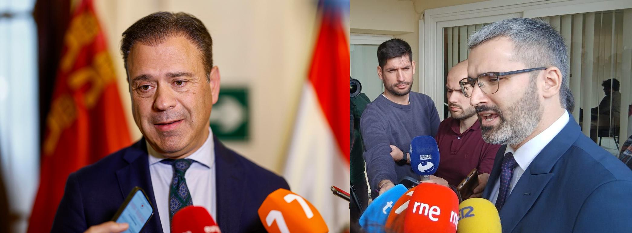 Marcos Ortuño y Francisco Lucas