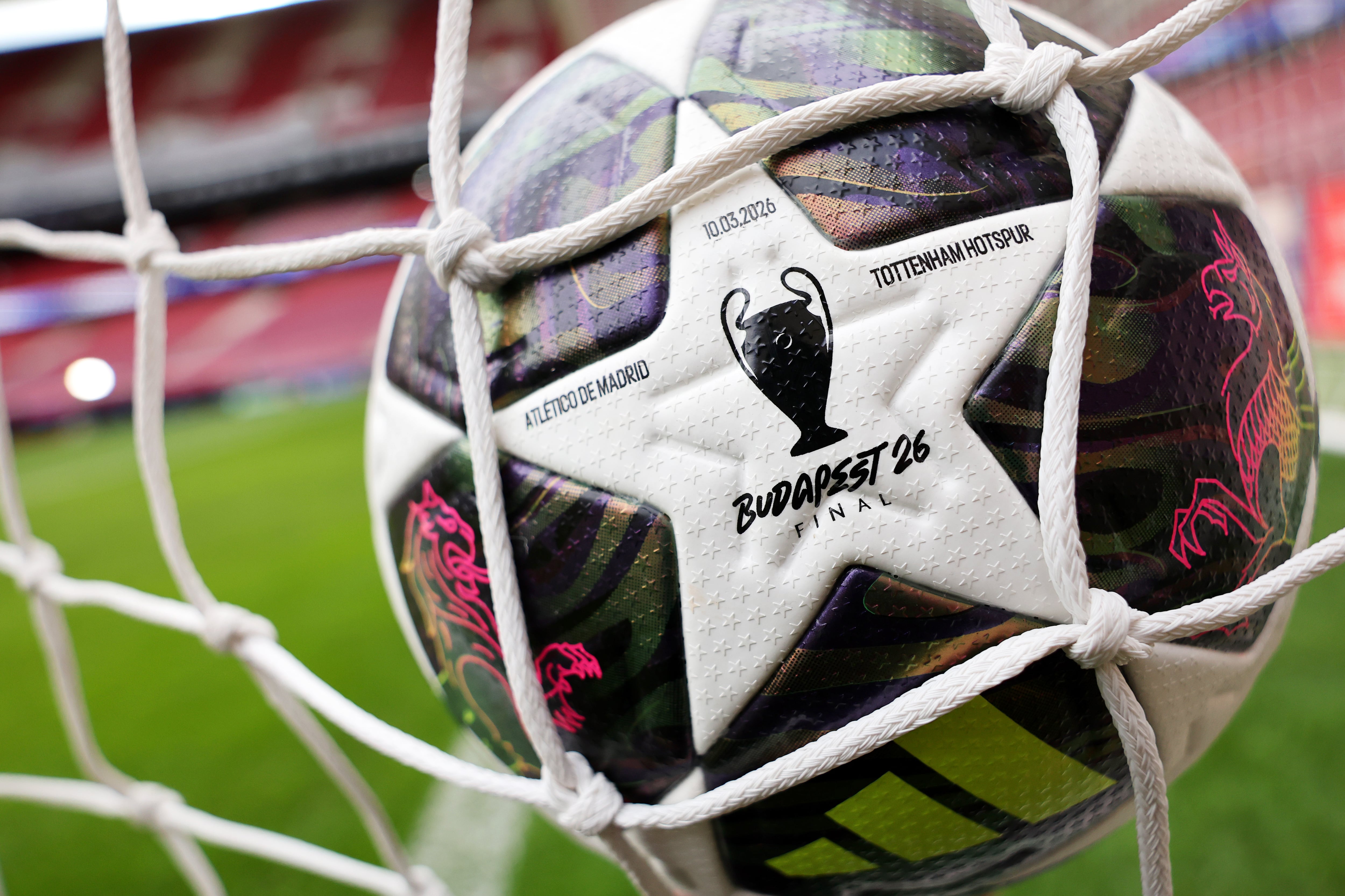 El estadio Metropolitano, en la previa de un partido de la Champions en 2026
