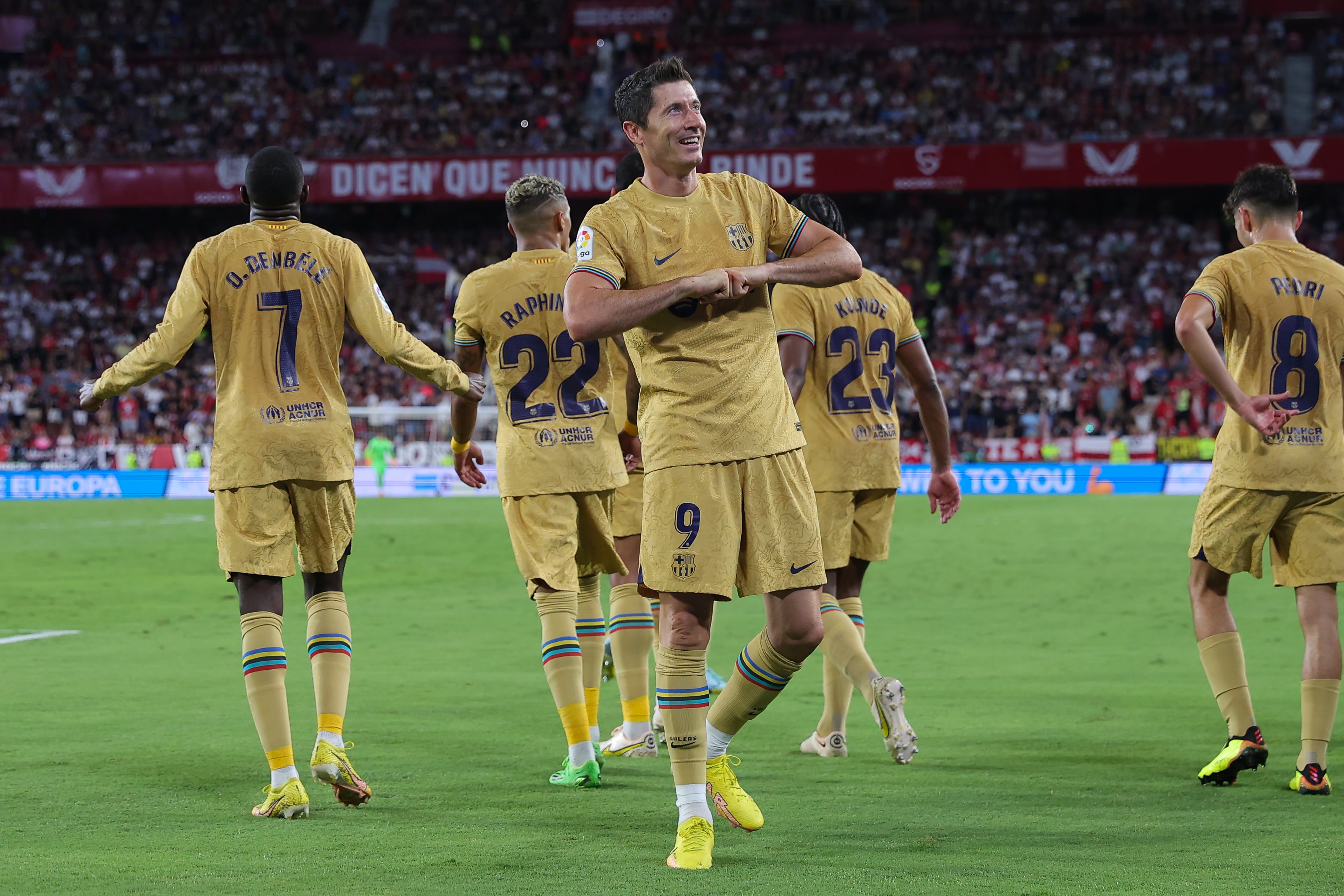 Robert Lewandowski. (Photo by DAX Images/NurPhoto via Getty Images)