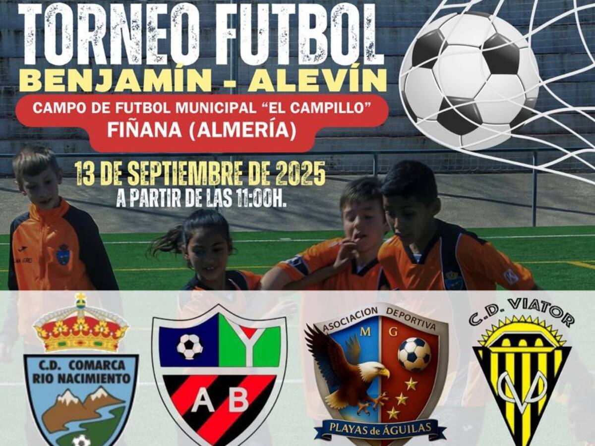 Fiñana se viste de gala con un torneo base y 120 canteranos