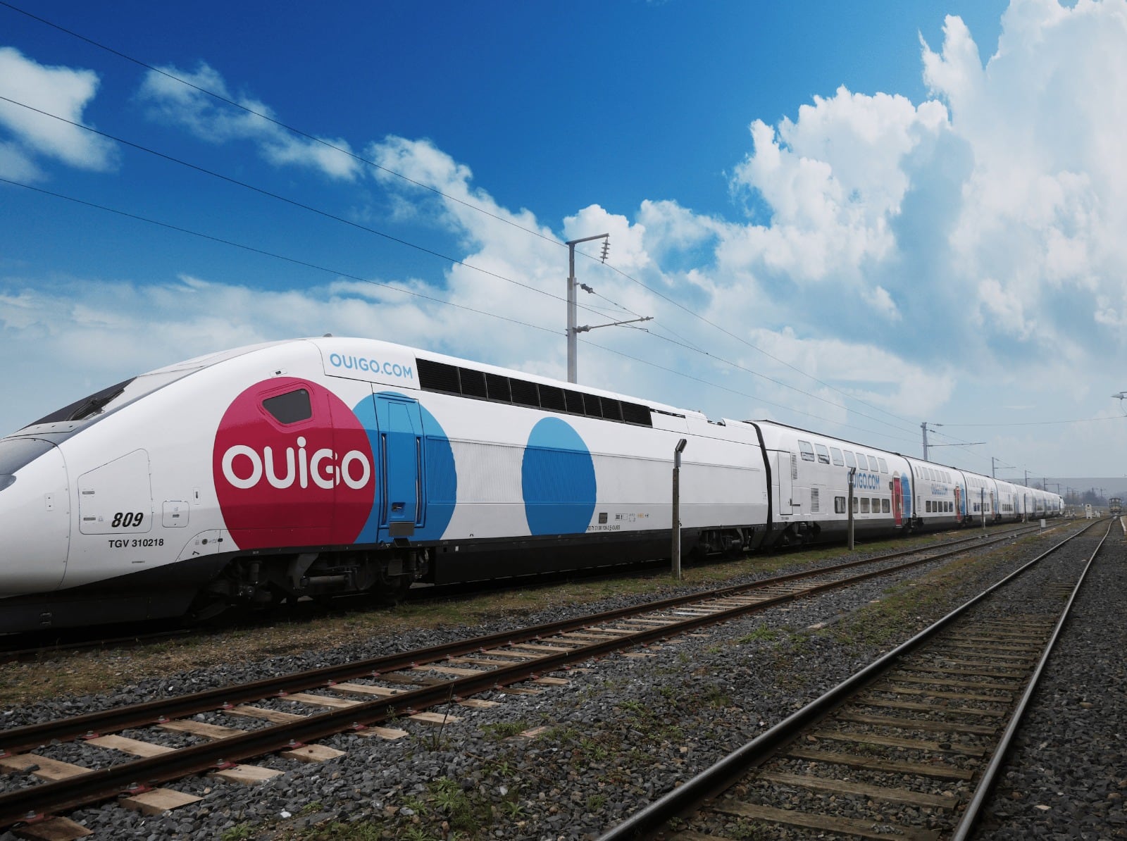 Un tren de la empresa francesa Ouigo