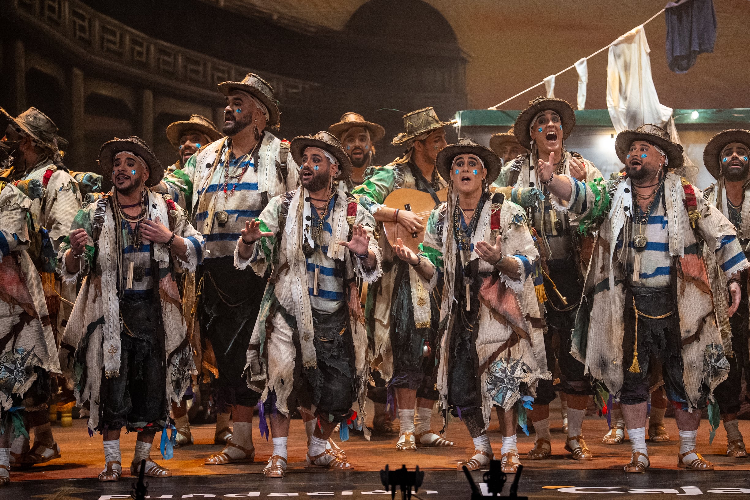 Comparsa: Salud, Gaditanismo y libertad.