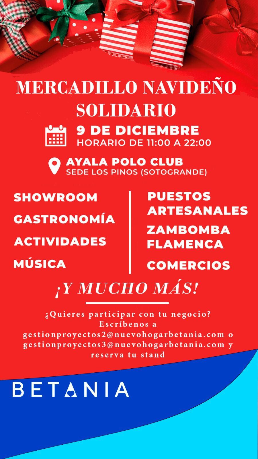 Mercadillo Navideño Betania.