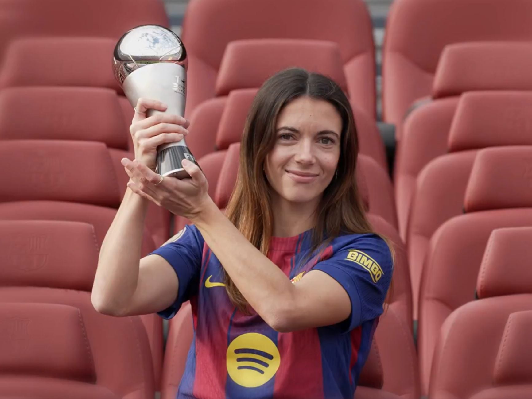 Aitana Bonmatí, ganadora del premio The Best 2025