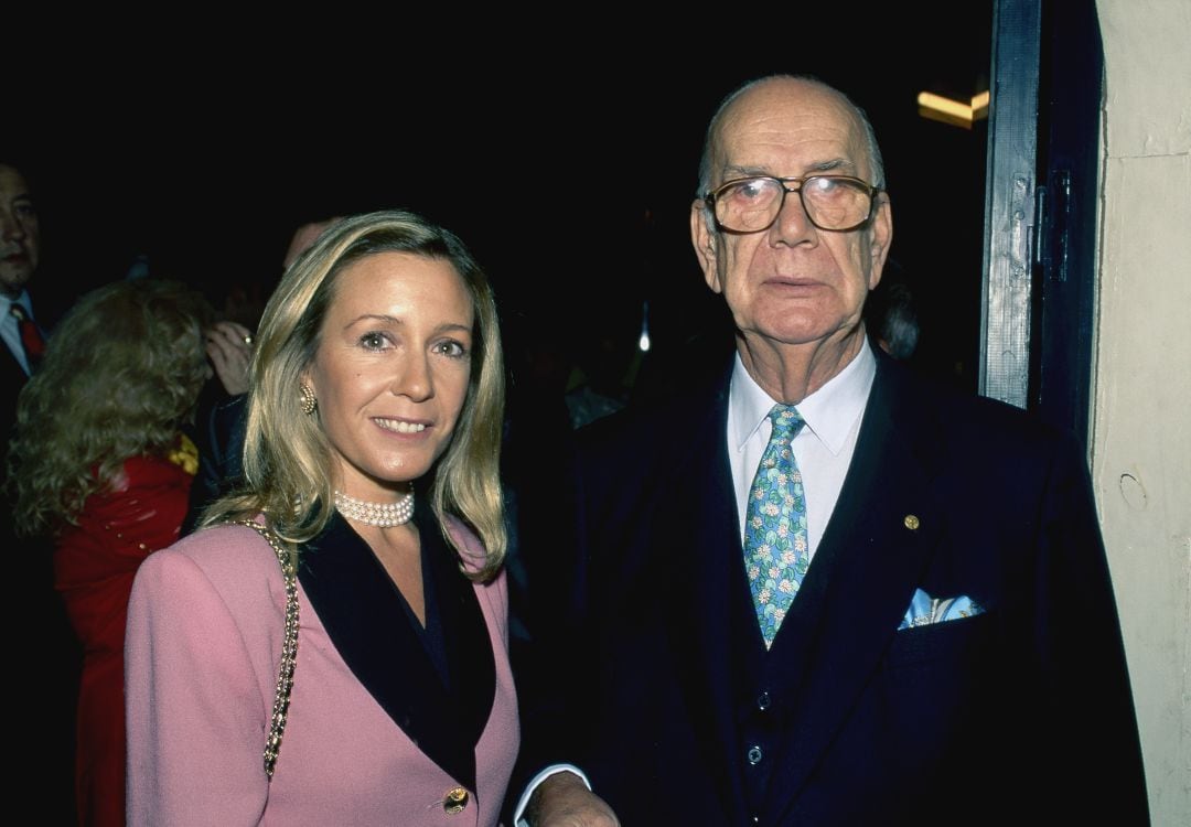 Camilio José Cela y Marina Castaño en una fotografía de 1996.